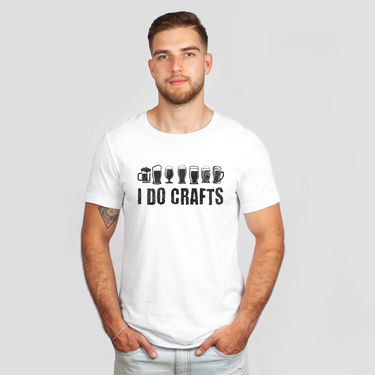 i do crafts beer white shirt